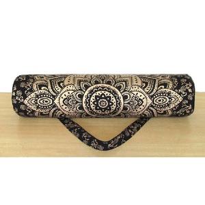 Sac de tapis de yoga écologique de style bohème fait à la main sac de tapis de yoga imperméable élégant et fonctionnel - Product Image 4