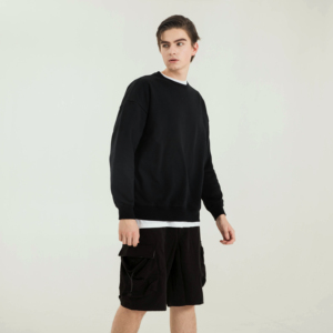 GAF Automne Sweat-shirt en molleton de coton de haute qualité pour hommes, pull à col rond avec logo imprimé personnalisé, sweat-shirt à capuche grande taille avec motif uni - Product Image 4
