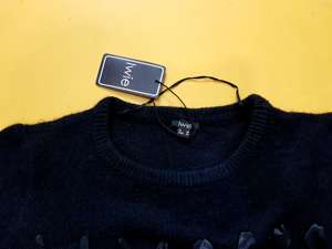 Pull-over décontracté à col rond pour femme, à manches longues, avec étiquettes de marque, provenant de surplus d'usine directe, lot de stock du Bangladesh - Product Image 4