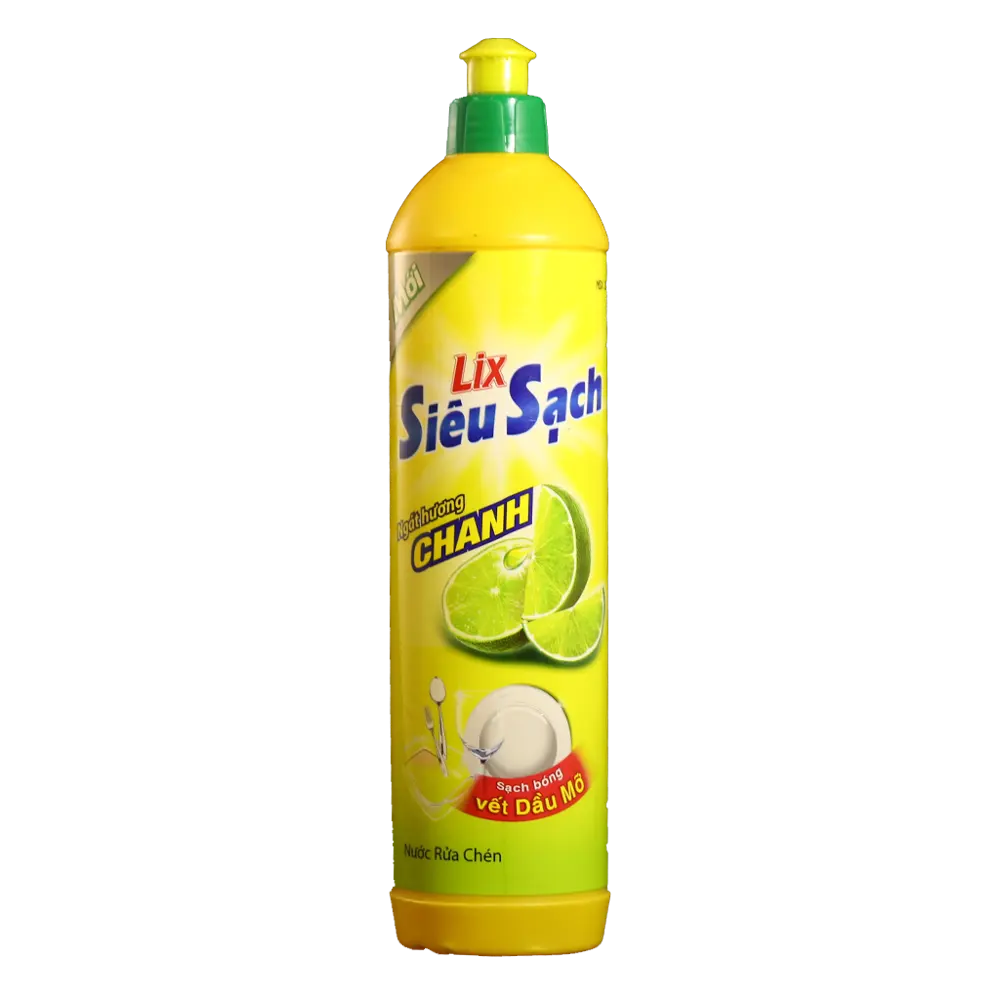 Hot Selling Product in Town Lix Lemon Concentrated Dish Washing Liquid 500ml 1L 4L