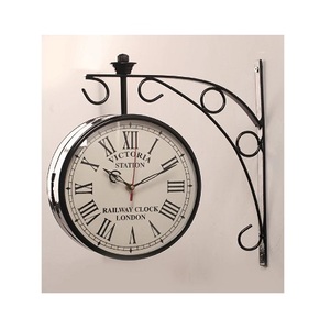 Horloge murale de forme personnalisée la plus vendue avec une qualité exclusive Horloge murale double face - Product Image 3