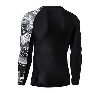 Protecteur de Rash pour hommes, conception personnalisée, haute qualité, tissu respirant 100% Polyester, offre spéciale - Product Image 2