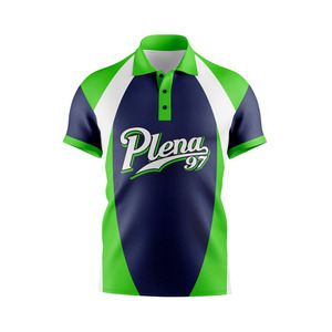 Polo ajustado de alta calidad, diseño de logotipo personalizado, tejido de punto informal con patrón sólido, sublimación antiarrugas personalizable - Product Image 1