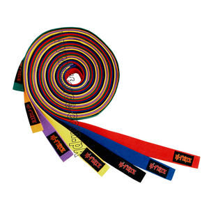 ขายส่งโลโก้ที่กําหนดเองเย็บปักถักร้อยศิลปะการต่อสู้เทควันโดคาราเต้ยูโดบราซิล Jiu Jitsu BJJ เข็มขัด - Product Image 1