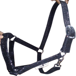 VOUS VOULEZ vendre des licous de cheval pailleté couleur rouge bleu violet gris vert EN dollar 2 épi complet Shetland - Product Image 5