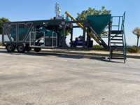 CAPACITÉ MOBILE ET COMPACT DE 30 m3/h, GARANTIE DE 2 ANS, USINE À BÉTON LA PLUS ÉCONOMIQUE DU MARCHÉ!