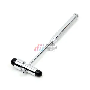 Bunter doppel köpfiger Percussion Reflex Hammer mit Nadel Neuro logische Diagnose PVC Kopf Hammer Medical Buck Reflex Hammer CE