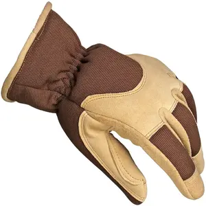 Guantes de trabajo de invierno 3M Thinsulate Aislamiento Piel de venado Guante aislado Cálido Polar Térmico para conducir Trabajo en la nieve