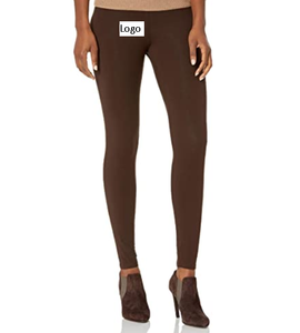 Women's Full Length Cotton Stretch Shapewear Legging Purple Velvet Medium Hot Selling Yoga Pants - Product Image 4