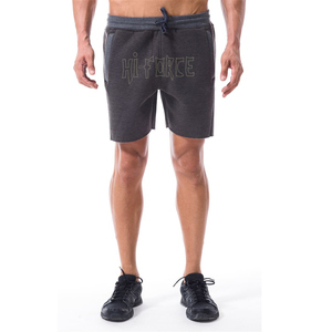 Pantalones cortos deportivos transpirables de secado rápido para hombre, para correr, Yoga, gimnasio, trotar y nadar, patrón sólido, bolsillo lateral, tela de lana de malla - Product Image 3