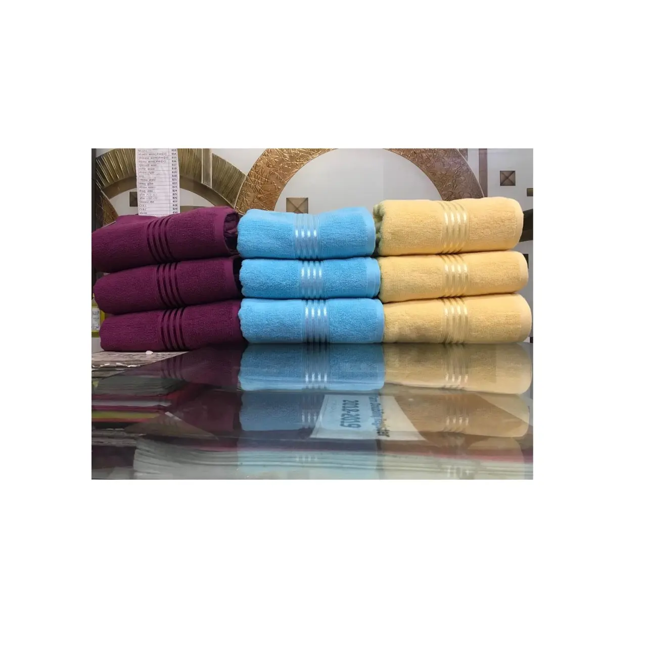 Nieuw Product Hot Selling Zachte Biologische Hennep Katoen Gezicht Handdoek Hennep Badhanddoek