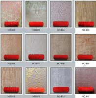 Outil de peinture SF8100-042 Double rouleau de peinture décoratif Rouleau de peinture à motif en caoutchouc