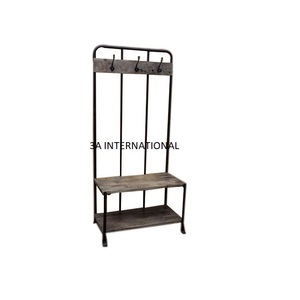 New Arrival Design Black Powder Coated Moroccan Style Shape Metal <b>Coat</b> <b>Stand</b> for Home Hotels Office <b>Coat</b> Hanging <b>Coat</b> <b>Stand</b> - Product Image 4