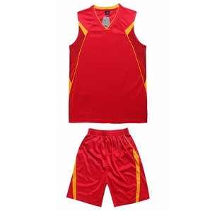 Vêtements de basket-ball unisexe taille XL ensembles de vêtements de sport décontractés pour hommes chemise de club pour garçon maillot technique de sublimation uniformes de sport - Product Image 1