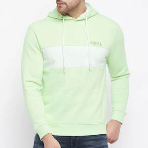 Sudadera con capucha de manga larga para hombre, con logotipo personalizado, de algodón, a la moda, venta al por mayor - Product Image 1