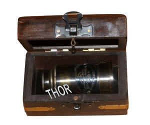 Telescopio Náutico Victoriano de Latón con Caja de Madera de 1915, 4 Pulgadas - Product Image 3