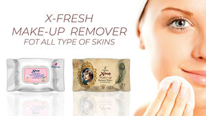 ผ้าเช็ดทำความสะอาดเครื่องสำอาง X-FRESH ปราศจากพาราเบน กันน้ำ พร้อมปลั๊กแบบ CN (ได้รับการรับรองมาตรฐาน ISO 9001 และ CE) - Product Image 3