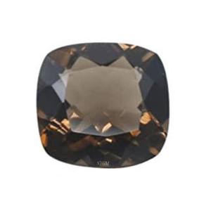 Quartz fumé naturel taille coussin de 16 mm – Pierres précieuses facettées en vrac de haute qualité à prix d'usine (vente en gros) |   QUARTZ FUMÉ NATUREL | - Product Image 1