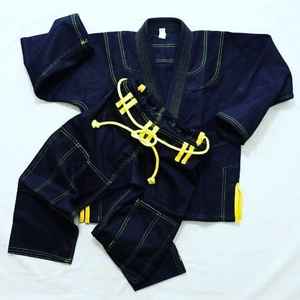 ชุดกิโมโน,ผ้าคอตตอนปักลายแบบกำหนดเอง Jiu Jitsu - Product Image 5