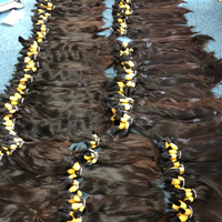 Extensions de cheveux alignées sur les cuticules, vente en gros, cheveux vierges non traités du Vietnam