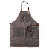 Cape de Coiffure Professionnelle Personnalisable avec Logo Tablier de Barbier Confortable Unisexe Uniforme pour Personnel d'Hôtel