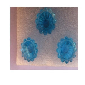 Cuencos de piedras preciosas de Topacio Azul Colección de piedras naturales - Product Image 1