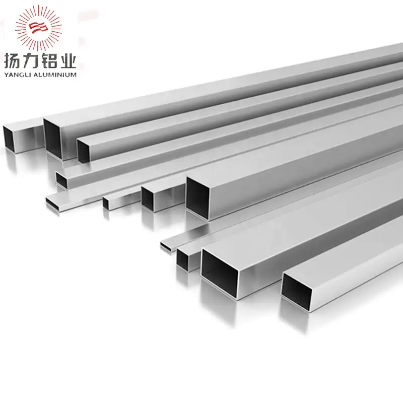 Top Grade Structural Aluminum Rectangular Hollow Section,Hollow Extrusion Profile Aluminum Structural Tube