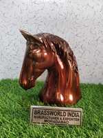 Urne funéraire pour chevaux, style américain, en métal, par Brassworld India