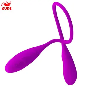 Vibrador silencioso de 7 velocidades para parejas, vibrador a prueba de agua, huevos de salto, Mini cabezales duales recargables, vibrador Flexible, Juguetes sexuales