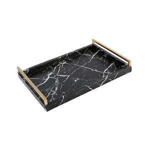 Plateau de service pour restaurant, café, hôtels, service de plats, nourriture, fruits, café, plateau de service de style royal, artisanal, haut de gamme, plat de service pour mariage - Product Image 1