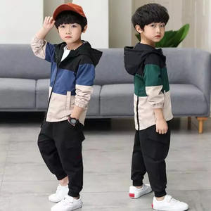 Niños traje de sudor/con capucha niños traje de niños/niños cremallera traje de pista - Product Image 2
