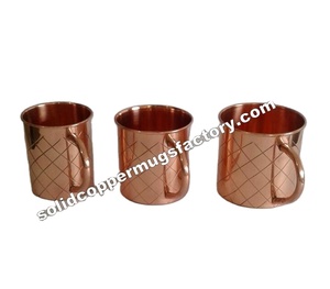 Jarra de Cerveza de Cobre Puro de Primera Calidad, Jarra de Cerveza o Vaso de Vino Artesanal Hecho a Mano en India, de Alta Calidad y Gran Venta - Product Image 6