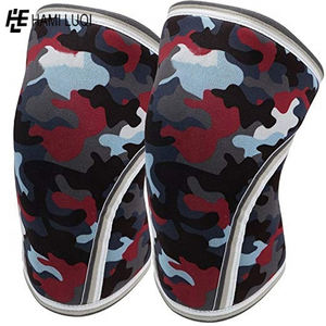 Équipement de fitness Manchons de genou en polyester personnalisés-Accessoires de fitness en vrac - Product Image 4