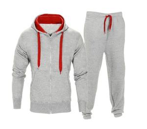 Nuevo diseño ropa deportiva Activewear chándales algodón polar invierno Streetwear adultos precio barato Casual dos piezas conjuntos chándales - Product Image 2