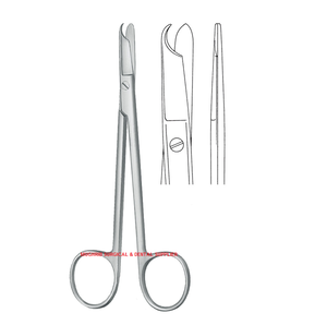 Tijeras de Ligadura Littaure, Rectas, 14 cm, Fabricante y Exportador de Instrumentos Quirúrgicos - Product Image 6