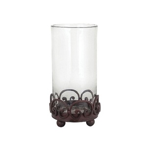 Bougeoir au design fabuleux avec cheminée en verre Événements de mariage Bougeoir décoratif à des prix abordables - Product Image 1