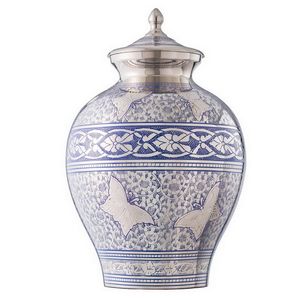 Urna de cremación de Metal sólido para adultos, urna de cremación para cenizas humanos por acentos de Axiom para el hogar - Product Image 4