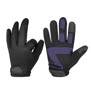 Gants de course en cuir de chèvre personnalisés de la meilleure conception Gants de mécanicien antidérapants coupe-vent résistants Caractéristiques de sécurité rembourrées mousseuses - Product Image 4