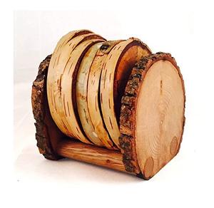 Posavasos de té con acabado de madera natural, mayorista, exportador, posavasos de madera personalizado, fabricante y proveedor de la India - Product Image 1
