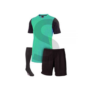Uniforme de entrenamiento de fútbol personalizado para hombre de equipo y Club, kits de camiseta de fútbol a rayas Retro de ajuste cómodo sublimado de malla grande Premium - Product Image 4