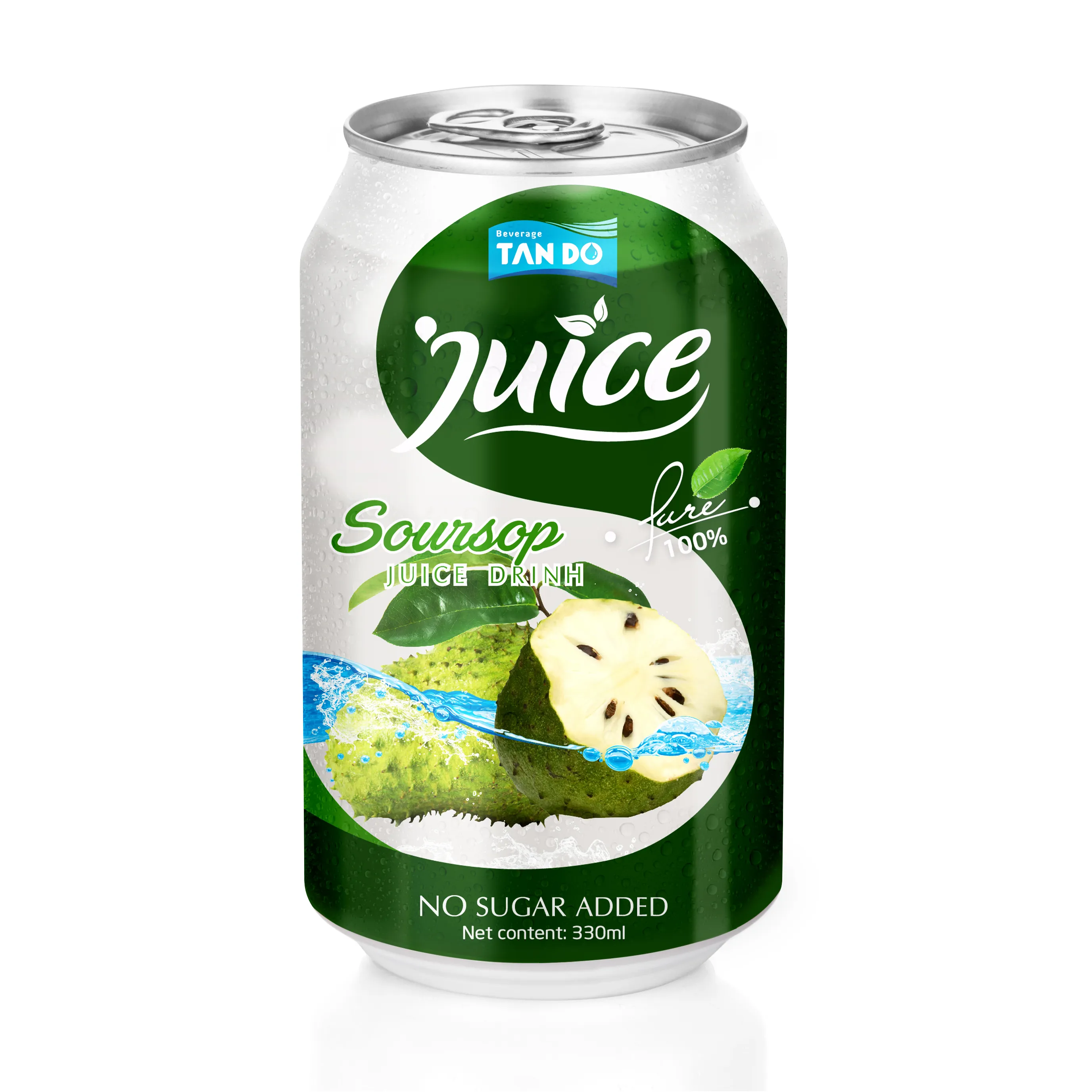 Wholesale canned juice factory in Vietnam OEM for Soursop juice drink