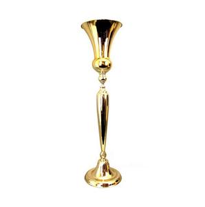 Jarrón de Flores de Metal de Diseño Artesanal, Elegante Estilo Indio, Centro de Mesa, Maceta de Piso para Bodas, Decoración Única, DISEÑOS ELEGANTES MV 156 Alto - Product Image 5