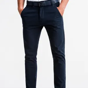 Turkish Quality Direct Manufacturers wholesale cheap Colorful OEM latest trousers for men chino men pants navy blue