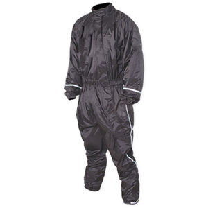 LOGO PERSONNALISÉ POLYESTER PVC REVÊTEMENT IMPERMÉABLE MOTO IMPERMÉABLE AVEC CAPUCHE VÊTEMENTS DE PLUIE AVEC BANDE RÉFLÉCHISSANTE HOMME - Product Image 4