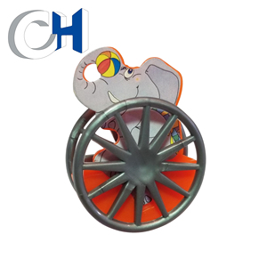 Cápsula de animales de hipopótamo de plástico, cápsula única naranja y gris de alta calidad - Product Image 2