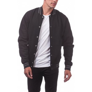 Classic <b>Men</b>’s Varsity Windbreaker Jacket, <b>Long</b> Sleeve Windproof Lightweight <b>Coat</b> for Outdoor Sports Travel and Casual Wear - Product Image 5