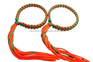 สายรัดข้อมือผ้าโพลีเอสเตอร์สำหรับมวยไทย MMA ปรับแต่งโลโก้ได้ - Product Image 5