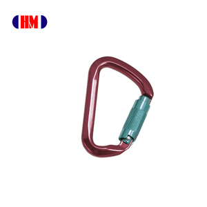 Twist Lock Aluminum Carabiner For Mountain Climbing - Product Image 1