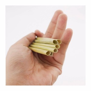 Eco-Friendly <b>Bamboo</b> Drinking <b>Straws</b> 200mm Biodegradable Reusable Party <b>Straws</b> Minimalist Style 8mm Inner Diameter - Product Image 4