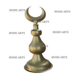 Minarete de Latón chapado en oro, latón puro, para regalo Islámico - Product Image 2